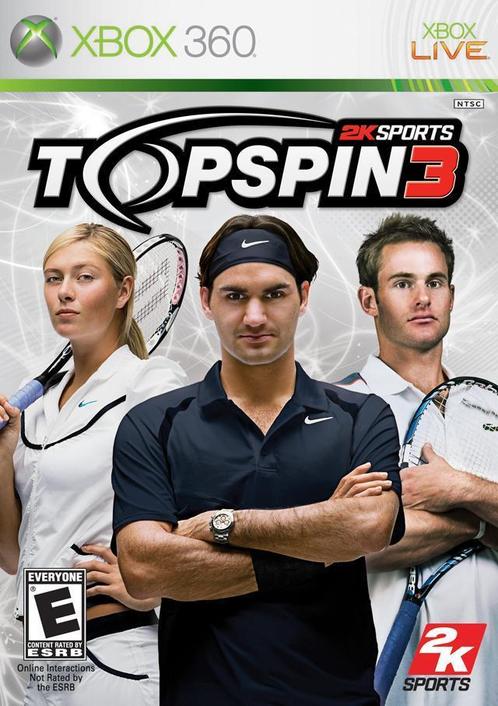 2K Sports Top Spin 3 Xbox 360 Garantie & morgen in huis!, Spelcomputers en Games, Games | Xbox 360, 1 speler, Vanaf 3 jaar, Sport