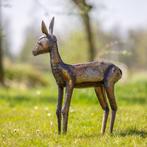 Sculptuuur voor buiten, Metalen hert - 700 mm - Metaal -, Antiek en Kunst, Curiosa en Brocante