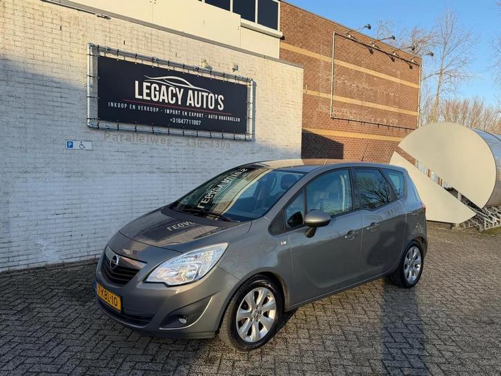 Opel Meriva 1.4 Turbo 88KW 2013 Bruin - APK 02/27 - CRUISE C, Auto's, Opel, Origineel Nederlands, Onderhoudsboekje, Te koop, Handgeschakeld