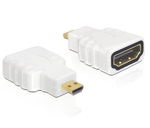 Micro HDMI - HDMI adapter - versie 1.4 (4K 30Hz) /, Audio, Tv en Foto, Overige Audio, Tv en Foto, Ophalen of Verzenden