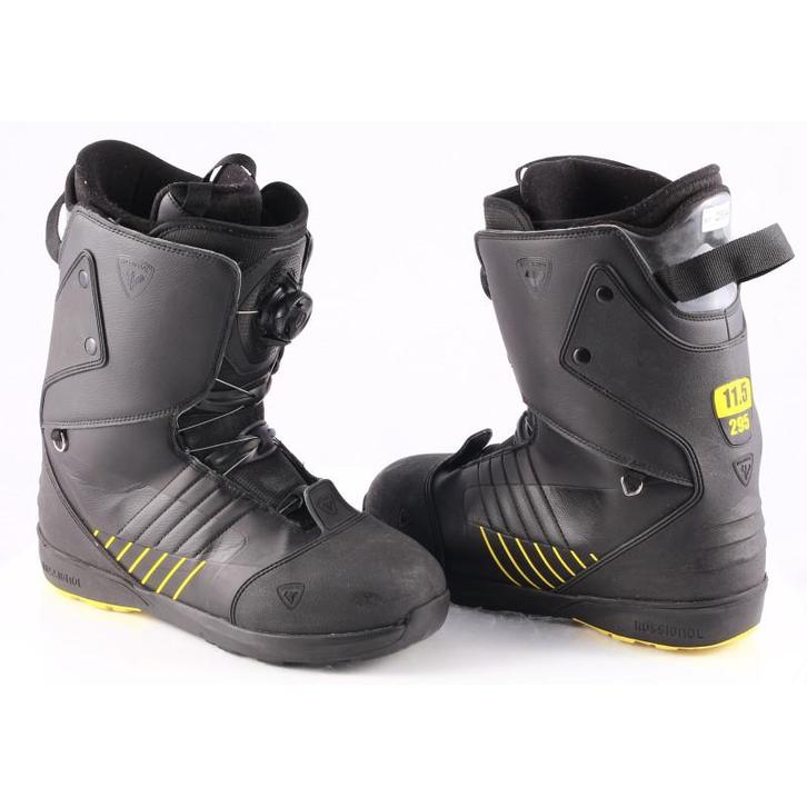 45 snowboard schoenen ROSSIGNOL EXP BOA, Black/yellow, Sport en Fitness, Snowboarden, Schoenen, Gebruikt, Verzenden