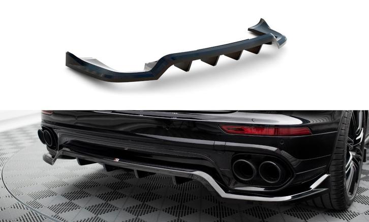 Diffuser Porsche Cayenne FL MK2 Maxton Glans Zwart, Auto-onderdelen, Carrosserie en Plaatwerk, Ophalen of Verzenden