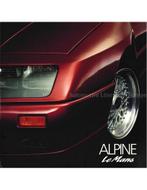 1990 ALPINE V6 TURBO LE MANS BROCHURE FRANS, Nieuw, Author