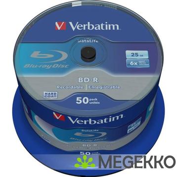 Verbatim BD-R Blu-Ray 25GB 6x 50st. Cakebox beschikbaar voor biedingen