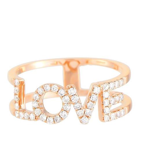 Ring - 14 karaat Roségoud, Sieraden, Tassen en Uiterlijk, Ringen