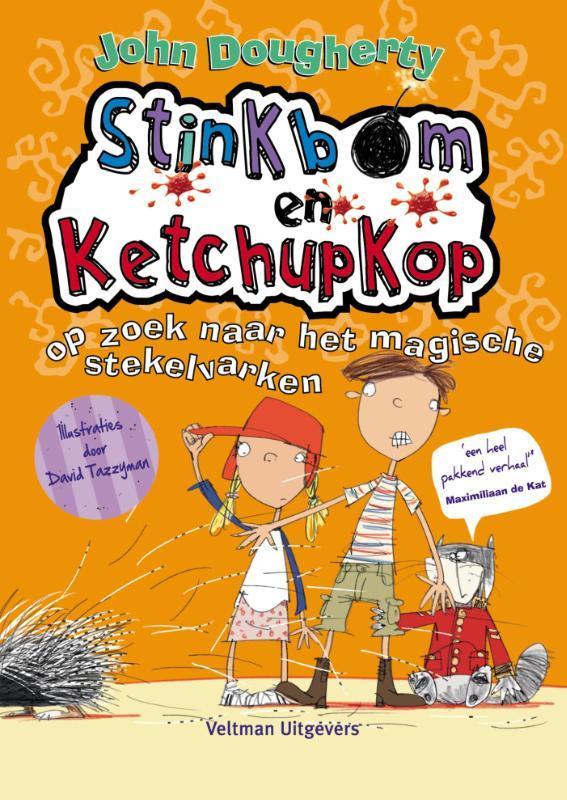 Stinkbom en Ketchupkop op zoek naar het magische, Boeken, Kinderboeken | Jeugd | onder 10 jaar, Zo goed als nieuw, Verzenden