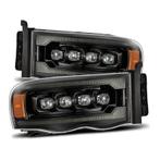 AlphaRex 02-05 Dodge Ram 1500 NOVA LED Proj Headlights Alpha, Ophalen of Verzenden, Nieuw
