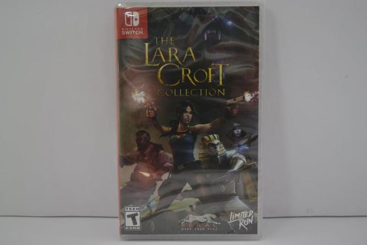 The Lara Croft Collection - SEALED (SWITCH USA), Spelcomputers en Games, Games | Nintendo Switch, 1 speler, Zo goed als nieuw