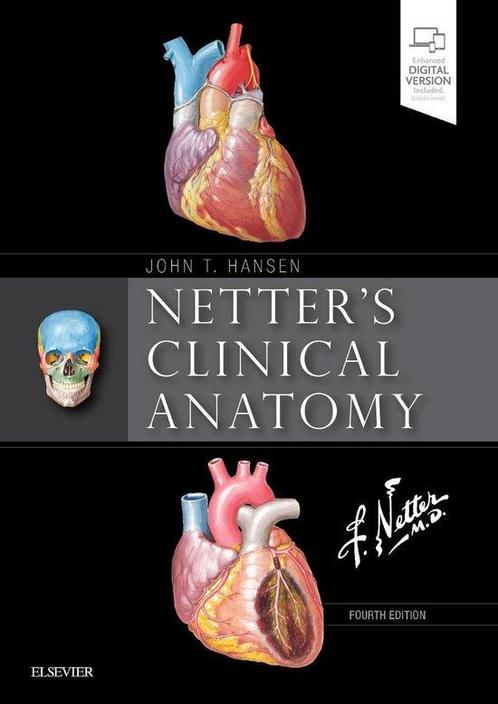 9780323531887 Netters Clinical Anatomy | Tweedehands, Boeken, Schoolboeken, Zo goed als nieuw, Verzenden