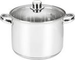 Kookpan 8 Liter Roestvrij van €24 voor €12, Huis en Inrichting, Ophalen of Verzenden, Nieuw, Rvs, Kookpan of Snelkookpan