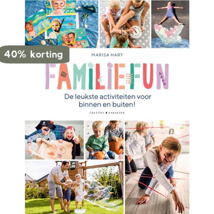 Familiefun 9789045219523 Marisa Hart, Boeken, Hobby en Vrije tijd, Zo goed als nieuw, Verzenden