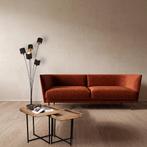 Bijzettafel - Livion Jayjay - Houten blad - Vierkant - Zwart, Huis en Inrichting, Tafels | Eettafels, Ophalen of Verzenden, Nieuw