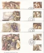 Engeland - 1985 - King Arthur - FDC - Open klep, Postzegels en Munten, Postzegels | Eerstedagenveloppen, Verzenden, Onbeschreven
