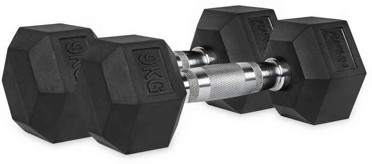 Hexa Dumbbell Pro Set 9KG, Sport en Fitness, Fitnessmaterialen, Overige typen, Nieuw, Armen, Benen, Borst, Buik, Rug, Ophalen