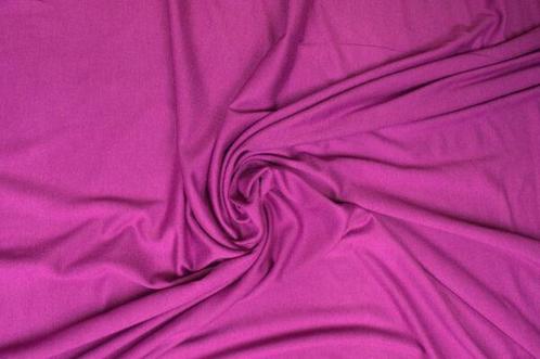 Viscose tricot – Cassis, Hobby en Vrije tijd, Stoffen en Lappen, 120 cm of meer, 200 cm of meer, Paars, Nieuw, Overige materialen