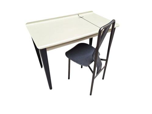 Tolix - Sebastian Bergne - Bureau - klep - Staal, Antiek en Kunst, Antiek | Meubels | Stoelen en Banken