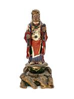 Kannon Bosatsu () - sculptuur Hout - Japan - Edo Periode, Antiek en Kunst