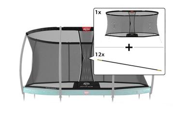 Fiberglass palen veiligheidsnet 470x310 cm beschikbaar voor biedingen