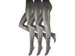 Corrigerende panty - 3 stuks - 30 den - Platinagrijs, Kleding | Dames, Verzenden, Nieuw