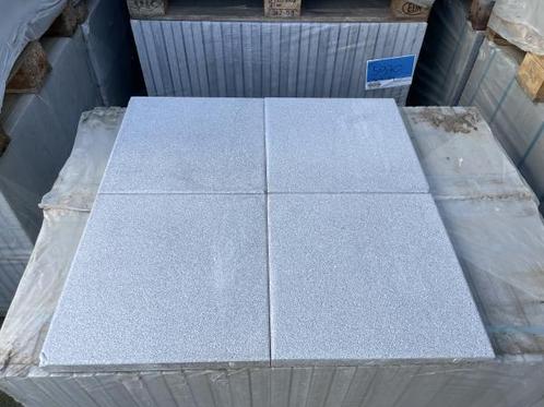 Veiling - 38,4 m2 Terrastegel Oostende 40x40x4 grijs gecoat, Tuin en Terras, Tegels en Klinkers