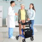 2dekans | Opvouwbare aluminium rollator met 8-inch wielen en, Kinderen en Baby's, Ophalen of Verzenden, Zo goed als nieuw