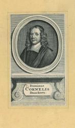 Portrait of Cornelis Danckerts, Antiek en Kunst, Kunst | Etsen en Gravures