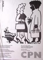 Poster van het CPN tegen discriminatie (lijst optie), Verzenden, Nieuw, Overige onderwerpen, Met lijst
