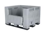 BIG BOX kunststof palletbox - 1200 x 1000 mm - met klep - 3, Nieuw, Ophalen of Verzenden