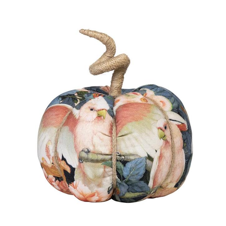 handgemaakt decoratie fleury pompoen kaketoe small, Huis en Inrichting, Woonaccessoires | Overige, Verzenden