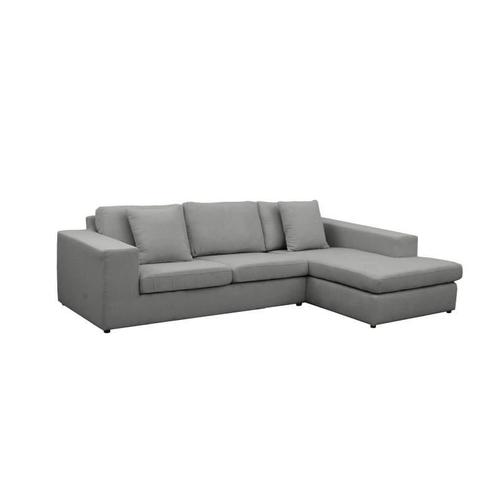 Loungebank Lelystad - loungebanken - Grijs, Huis en Inrichting, Banken | Sofa's en Chaises Longues, Nieuw, Stof