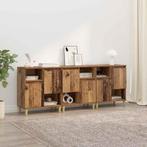 vidaXL Dressoirs 3 pcs Oud Hout 60 x 35 x 70 cm Bewerkt hout, Huis en Inrichting, Verzenden, Nieuw, 50 tot 100 cm, 25 tot 50 cm