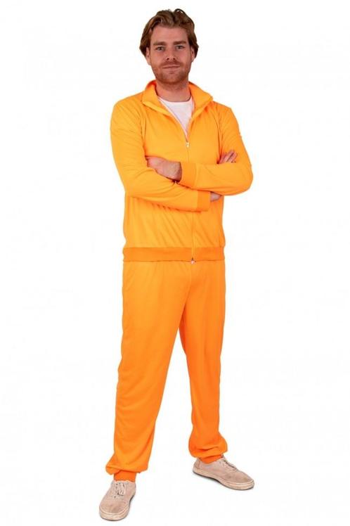 Trainingspak heren neon oranje, Kleding | Heren, Carnavalskleding en Feestkleding, Nieuw, Ophalen of Verzenden