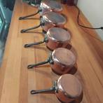 Cuivres de Faucogney - Kookpottenset (5) - Roodkoper