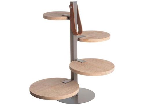 Gusta Serveertoren - Etagere - 4 laags - 16 x 36 cm, Huis en Inrichting, Keuken | Servies, Nieuw, Verzenden