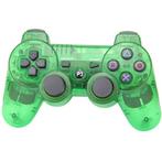 PS3 Controller Wireless Transparent Green (Third Party) (..., Spelcomputers en Games, Spelcomputers | Sony PlayStation 3, Ophalen of Verzenden