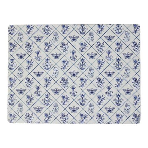 Placemat Delfts blauw 30x40cm (set van 4), Huis en Inrichting, Woonaccessoires | Overige, Verzenden