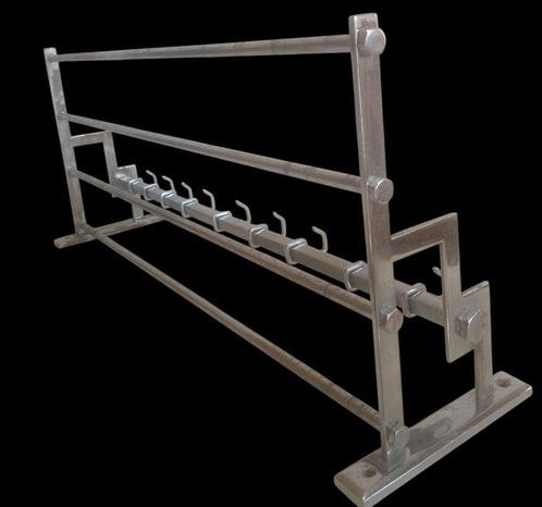 Art-deco bauhaus hat rack coat rack. Designer: János Diósy -, Antiek en Kunst, Kunst | Designobjecten