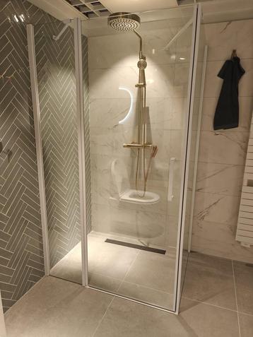 Showmodel douchecabine 120x90cm helder glas antikalk - 0033 beschikbaar voor biedingen