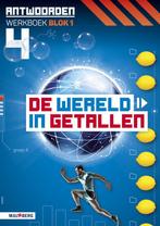 De wereld in Getallen versie 5 Antwoorden blok 1 groep 4, Boeken, Verzenden, Nieuw