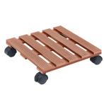 Plantentrolleys 2 st 30x30x7,5 cm HKC bruin (Tuinieren), Verzenden, Nieuw