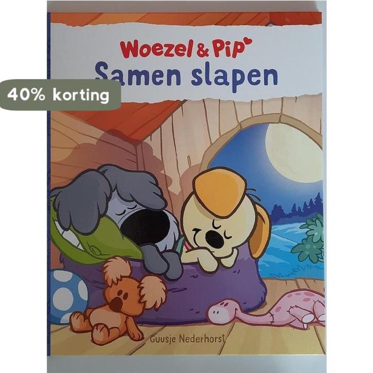 Woezel en Pip Samen slapen - leesboek 8719326518275, Boeken, Overige Boeken, Gelezen, Verzenden