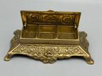 schitterend decoratieve antiek messing kist - Kist - Messing, Antiek en Kunst