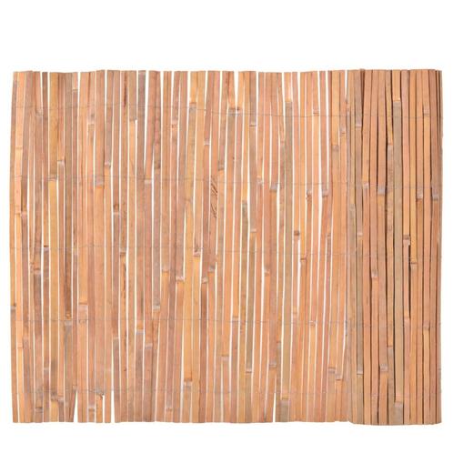 vidaXL Scherm 100x400 cm bamboe, Tuin en Terras, Schuttingen, Nieuw, Hout, 1 tot 2 meter, Verzenden