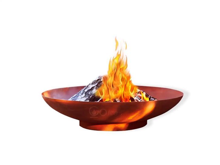 Gofire Soho vuurschaal cortenstaal 70 cm, Tuin en Terras, Vuurschalen, Nieuw, Verzenden