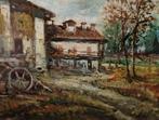 Pietro Lietti (1928-?) - Boerderij in Veneto, Antiek en Kunst