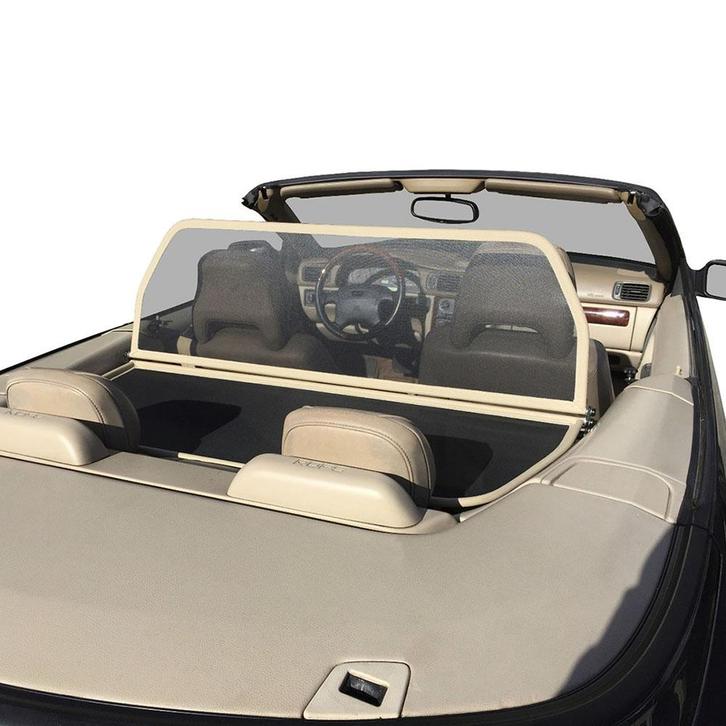 Volvo C70 (1998-2005) Cabrio windscherm Beige windscherm op, Auto diversen, Overige Auto diversen, Ophalen of Verzenden