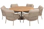 4 Seasons Outdoor Sardinia low dining set latte met Saba, Tuin en Terras, Tuinsets en Loungesets, Ophalen of Verzenden, Nieuw