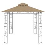 Paviljoen Prieel 160 g/m 4x3x2,7 m taupe (Partytenten), Verzenden, Nieuw, 2 meter of meer, Partytent