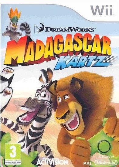 DreamWorks Madagascar Kartz [Wii], Spelcomputers en Games, Games | Nintendo Wii, Zo goed als nieuw, Ophalen of Verzenden