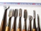 11 used Japanese chisels - Werkgereedschap (11)